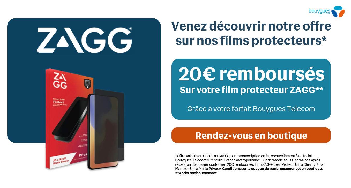 En ce moment dans votre boutique Boutique BOUYGUES TELECOM CC DIJON TOISON D OR