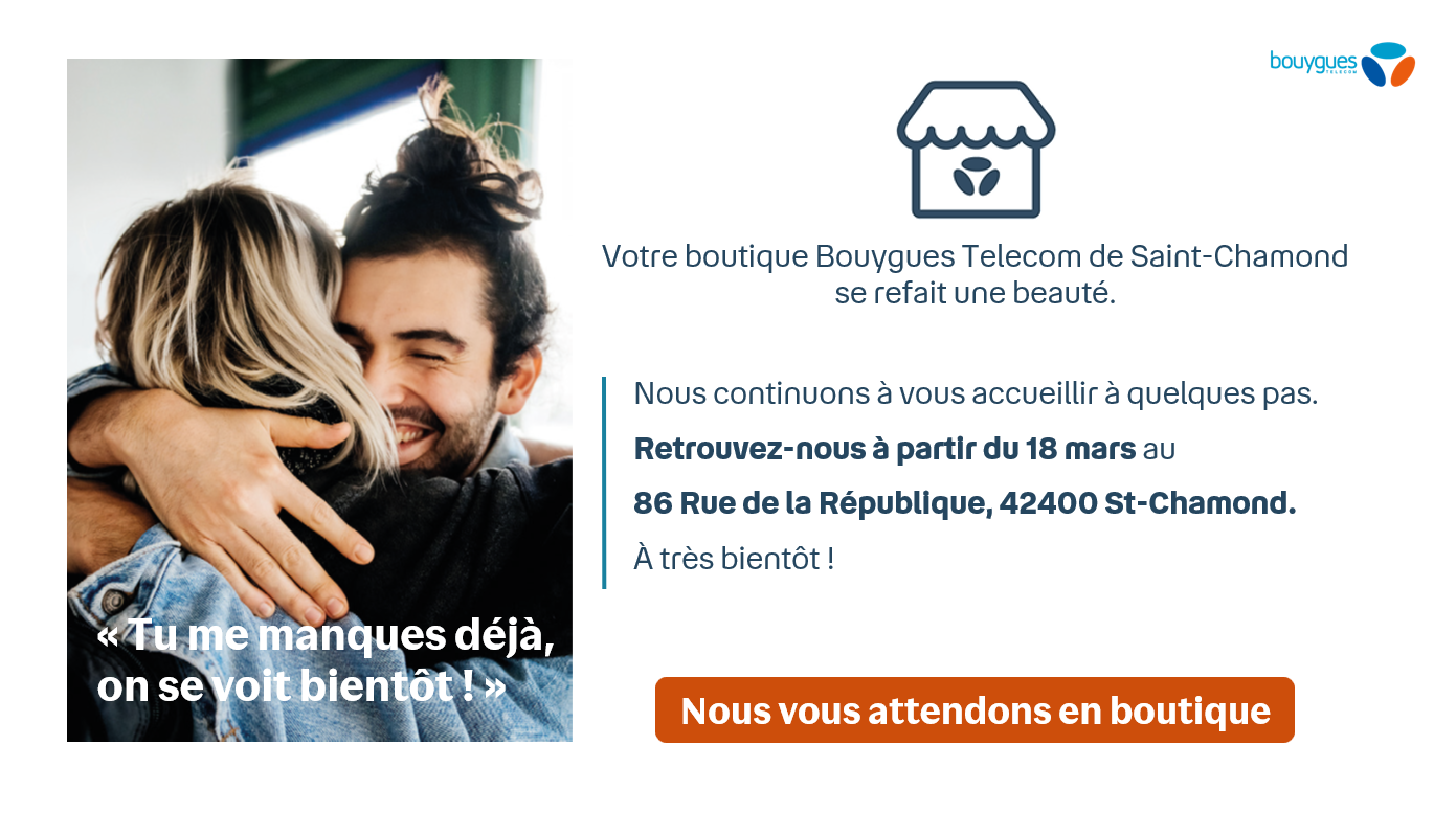 En ce moment dans votre boutique Boutique BOUYGUES TELECOM VITRY LE FRANCOIS